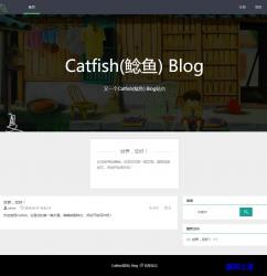 Catfish() Blogϵͳ 2.0.12 ʾͼ